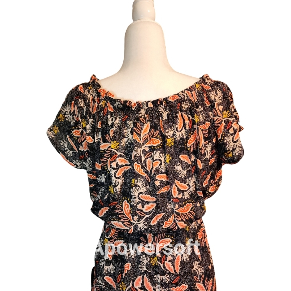 H&M Off the Shoulder Floral Maxi Dress - Picture 3 of 8
